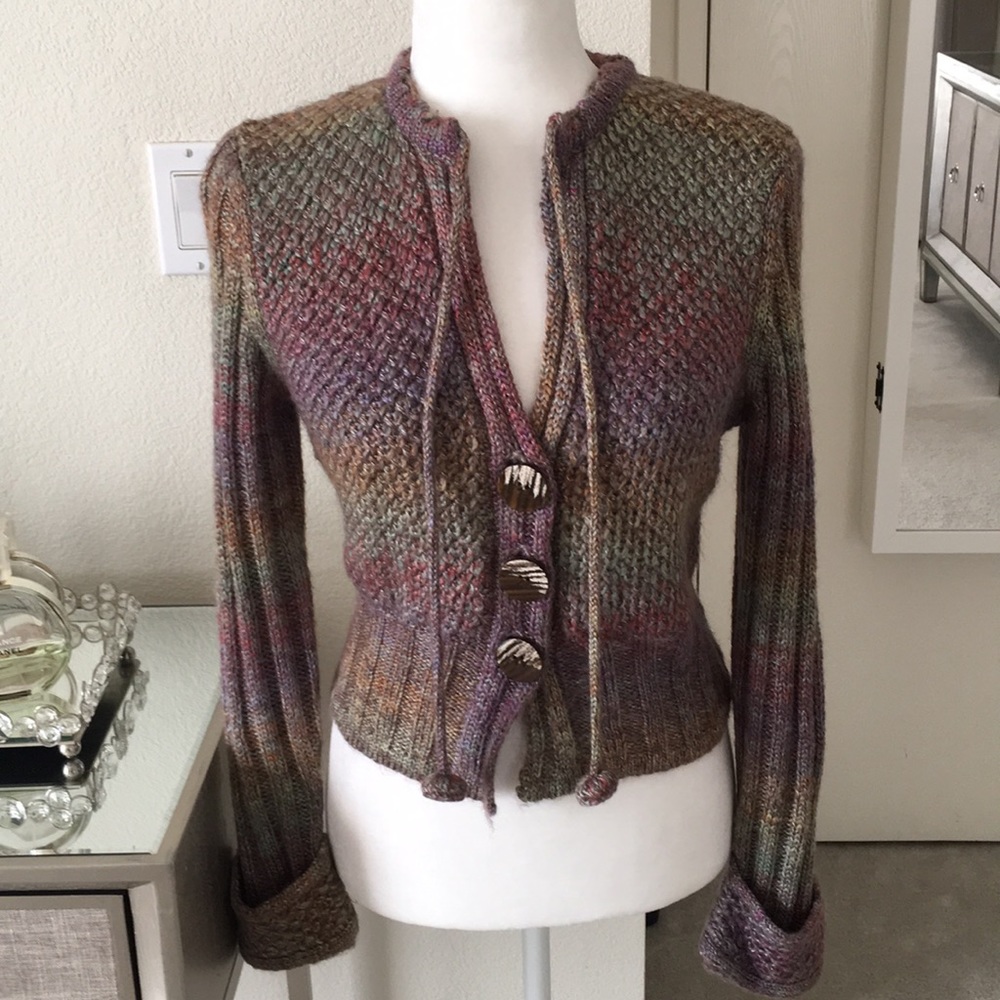 Anthropologie One Girl Who knitted soft sweater